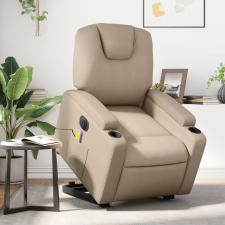 elektromos cappuccino műbőr felállást segítő masszázsfotel masszázsfotel