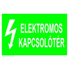  Elektromos kapcsolótér - műanyag, 150*100mm