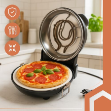  Elektromos pizzasütő - 1200W pizzasütő