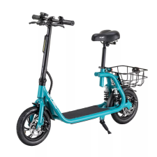 Elektromos Roller levehető üléssel, kosárral - Kék elektromos roller