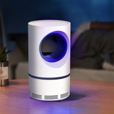  Elektromos Szúnyogcsapda LED-es Éjjeli Fénnyel, Hatékony Rovarirtó Beltéri Használatra elektromos állatriasztó