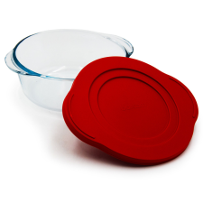  Élelmiszertároló üvegtál, tetővel - 1,45L (59123) papírárú, csomagoló és tárolóeszköz