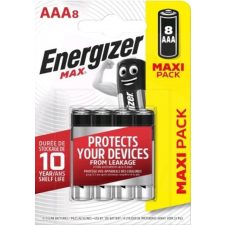 Elem Energizer MAX mikro E92 AAA 8db/csm NZAX6O15 ceruzaelem