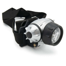 Elemes fejlámpa, dönthető fejjel, 9 LED fejlámpa
