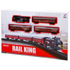  Elemes vonatpálya szett autópálya és játékautó