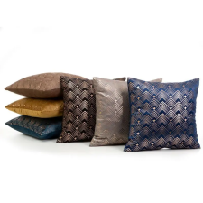  Elen bársony párnahuzat Kék 40x40 cm lakástextília