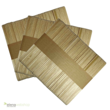  Elena Fa jégkrém pálcika 114 * 10 mm, 50 db konyhai eszköz