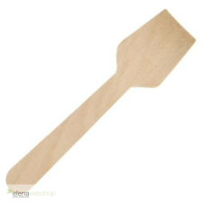  Elena Szögletes Desszert / Jégkrém / Fagylalt / Mokkás / Kiskanál 95 mm party kellék