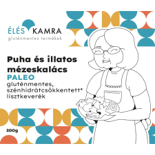 Éléskamra puha és illatos mézeskalács szénhidrátcsökkentett lisztkeverék 200 g reform élelmiszer