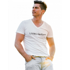  Élet limitek nélkül - Férfi V Nyakú Póló férfi póló