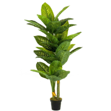  Élethű cserepes dieffenbachia  175cm dekoráció