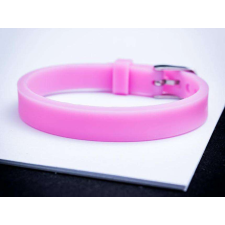  Életünk lenyomatai 5 egyedi medálos MoMents rózsaszín színű szilikon karkötő karkötő