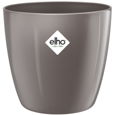 Elho Brussels Diamond kaspó kerek 16 cm Oyster Pearl kerti dekoráció