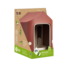 Elho Cosy madáretető 18 cm piros-fehér madár kalitka