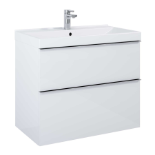 Elita Look szekrény 80x44.9x63.5 cm Függesztett, mosdó alatti fehér 167596 fürdőszoba bútor