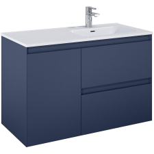 Elita Split szekrény 100x45.8x63.5 cm Függesztett, mosdó alatti kék 169008 fürdőszoba bútor