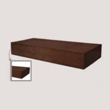 Elite Decor DecoWood Mahagóni-200 Modern zárt deszkapanel (ED109) tapéta, díszléc és más dekoráció