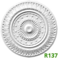 Elite Decor Poliuretán rozetta (R137) oldalfalra, mennyezetre (67 cm) tapéta, díszléc és más dekoráció