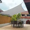 Elite Garden Napvitorla - árnyékoló teraszra, erkélyre és kertbe szögletes 3x4 m grafitszürke színben - HDPE masszív anyagból