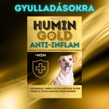 Elite Pet HUMIN GOLD Anti-Inflam 100g (Gyulladások ellen) étrend kiegészítő kutyáknak vitamin, táplálékkiegészítő kutyáknak