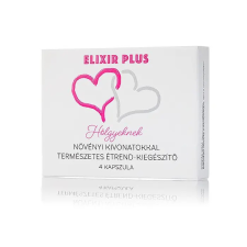 ELIXIR PLUS VÁGYFOKOZÓ KAPSZULA NŐKNEK - 4 DB vágyfokozó
