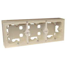 ELKO EP Hungary Efapel 10995_AMF Hármas kiemelő keret, elefántcsont színű villanyszerelés