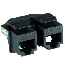 ELKO EP Hungary Efapel 21980 RJ45 Cat5e UTP dupla csatlakozó villanyszerelés