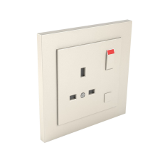 ELKO EP Hungary efapel 90184_CMF Komplett csatlakozóaljzat (brit típusú) elefántcsont villanyszerelés