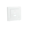 ELKO EP Hungary ELKOEP 50674_TBR dupla töltő aljzat fedél (USB-A + USB-C), fehér