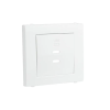 ELKO EP Hungary ELKOEP 50675_TBR dupla töltő aljzat fedél (2x USB-C), fehér