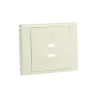 ELKO EP Hungary ELKOEP 70675_TMF dupla töltő aljzat fedél (2x USB-C), elefántcsont