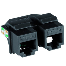 ELKO EP s.r.o 21980 RJ45 Cat5e UTP dupla csatlakozó, Elko Ep villanyszerelés