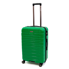 Ella Icon Leaf kocsi 4 dupla kerékkel, ABS, 67x45x27 cm, zöld kézitáska és bőrönd