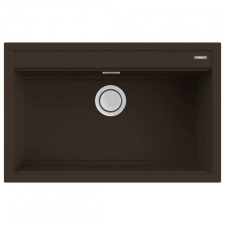 ELLECI Best 130 Workstation M78 Espresso Gránit mosogatótálca (LMB13078) Munkalapra szerelhető (LMB13078) mosogatótálca