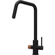 ELLECI - Csaptelep Flamingo pure matt fekete+K83 Clay csaptelep