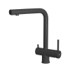 ELLECI - Csaptelep Tourmaline Plus pure Granitek G40 Nero