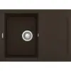 ELLECI Easy 135 G78 Espresso Gránit mosogatótálca (LGY13578)Munkalapra szerelhető (LMY13579)