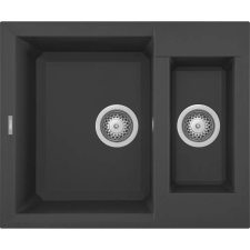 ELLECI Easy 150 G59 Antracite Gránit mosogatótálca (LGY15059)Munkalapra szerelhető (LGY15059) mosogatótálca