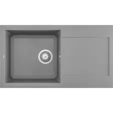 ELLECI Easy 290 G48 Cemento Gránit mosogatótálca (LGY29048)Munkalapra szerelhető (LGY29048) mosogatótálca