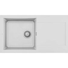 ELLECI Easy 290 G68 Bianco Gránit mosogatótálca (LGY29068)Munkalapra szerelhető mosogatótálca