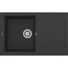 ELLECI Easy 300 G40 Nero Gránit mosogatótálca (LGY30040)Munkalapra szerelhető (LGY30040) mosogatótálca