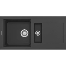 ELLECI Easy 425 G59 Antracite Gránit mosogatótálca (LGY42559)Munkalapra szerelhető (LGY42559) mosogatótálca