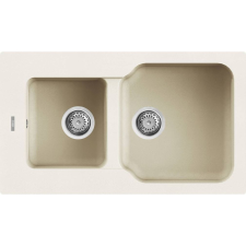 ELLECI Fox 430 G62 Bianco Antico Gránit mosogatótálca (LGF43062)Munkalapra szerelhető mosogatótálca