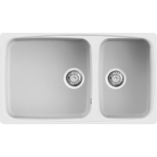 ELLECI Fox 450 G68 Bianco Gránit mosogatótálca (LGF45068)Munkalapra szerelhető mosogatótálca