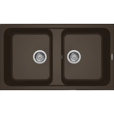ELLECI - Gránit mosogatótálca Life 450 G78 Espresso mosogatótálca