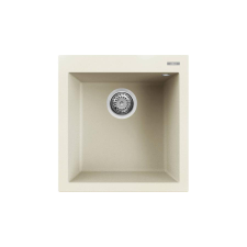ELLECI - Gránit Mosogatótálca Quadra 102 G62 bianco antico mosogatótálca