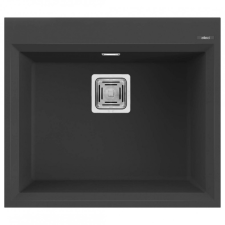ELLECI Karisma 105 G40 Nero Gránit mosogatótálca (LGK10540) Munkalapra szerelhető mosogatótálca