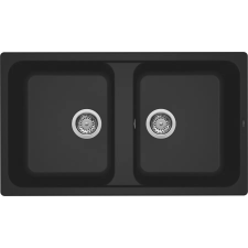  ELLECI LG245040 - Mosogatótálca Life 450 G40 Nero mosogatótálca