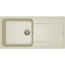 ELLECI LIFE 480 G62, 1000x500 mm, medence mélység 180mm,tartozék:Helytakarékos szifon, szűrőkosár mosogatótálca