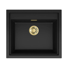  ELLECI LKS10586GLD - Mosogatótálca Sintesi 105 K86 Black arany tartozékokkal mosogatótálca